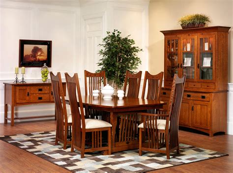 New Classic Mission Dining Room - Amish Furniture Designed