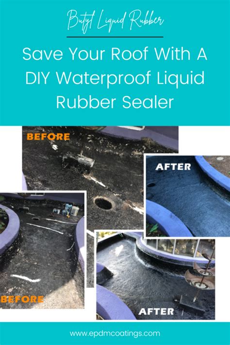 Save Your Roof With A DIY Waterproof Liquid Rubber Sealer – Butyl ...