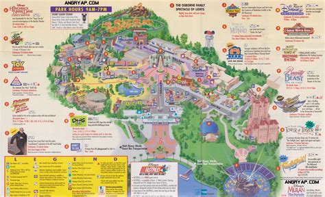 Hollywood Studios Map