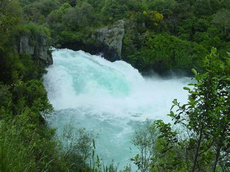 Huka Falls - Powerful and Colourful Waterfall in Taupo