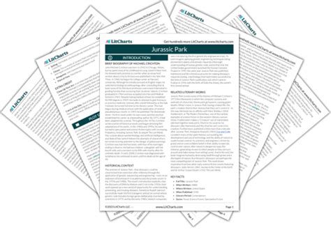 Dennis Nedry Character Analysis in Jurassic Park | LitCharts