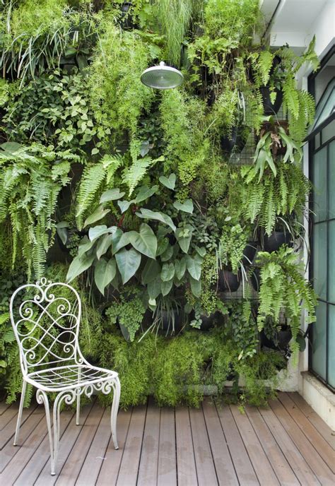 Vertical Wall Garden Is The Best Idea For Saving Some Space