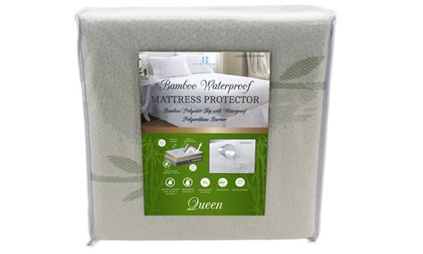 Waterproof Hypoallergenic Bamboo Mattress Protector | Groupon