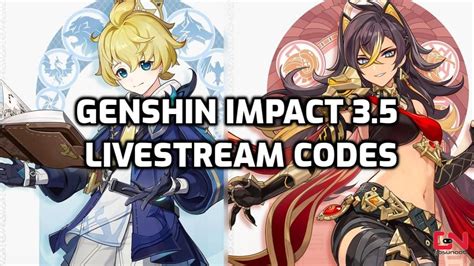 All Genshin Impact 3.5 Codes, Redeem Free Rewards