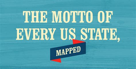 The Motto of Every US State, Mapped - CashNetUSA Blog