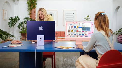 iMac features all-new design in vibrant colors, M1 chip, and 4.5K ...