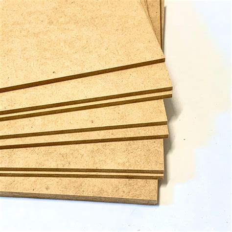 1/8 inch 3mm MDF 20 Sheets Medium Density Fiberboard | Etsy