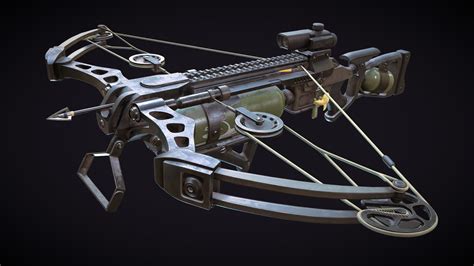 Compound Crossbow - 3D model by Sina Ladage (@SinaLadage) [b1fdc01 ...