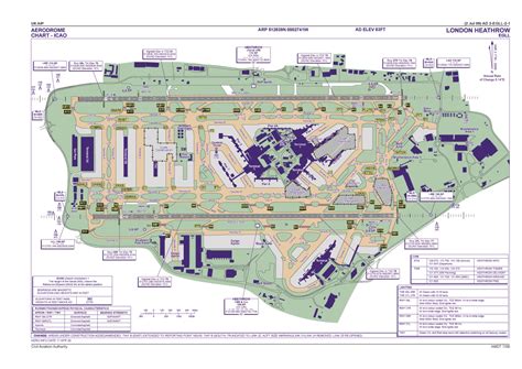 Airport Taxiway Map