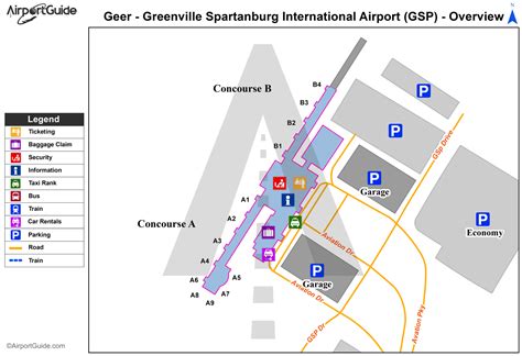 Greenville Spartanburg International Airport - KGSP - GSP - Airport Guide