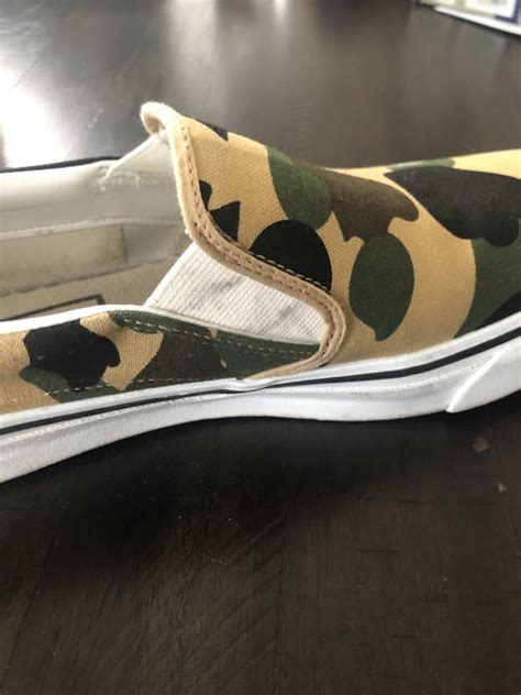 Bape Bape camo slip ons | Grailed