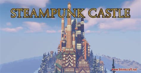 Steampunk Castle Map - 1Minecraft