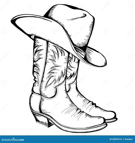 Cowboy Boots . Cartoon Vector | CartoonDealer.com #19735685