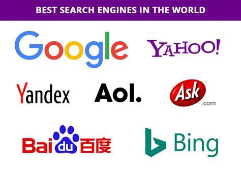 Here is the list of best and popular search engines at present. These ...