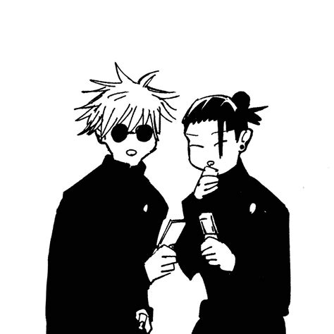 gojo satoru x geto suguru icon | Jujutsu, Mangá icons, Manga