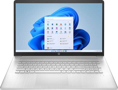 HP 17.3" Laptop Intel Core i3 8GB Memory 1TB HDD Natural Silver 17 ...