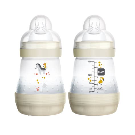 MAM Baby Bottles for Breastfed Babies, MAM Baby Bottles Anti-Colic ...