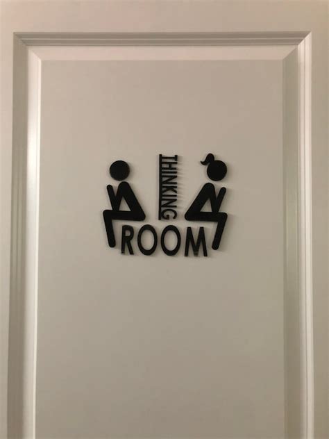 Funny Restroom Signs