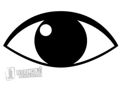 Eye Stencils - ClipArt Best