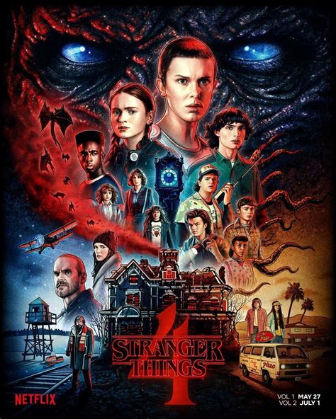 Stranger Things Season 4 Character Posters