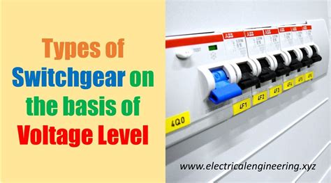 Power Systems: 3 Types of Switchgear on the Basis of Voltage Level