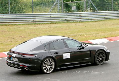 2023 Porsche Panamera Facelift Spied Flaunting Large Side Intakes ...