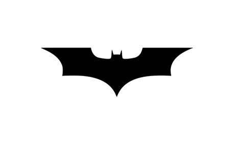 Batman Logo White Background