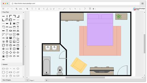 Free Bedroom Floor Plan Template