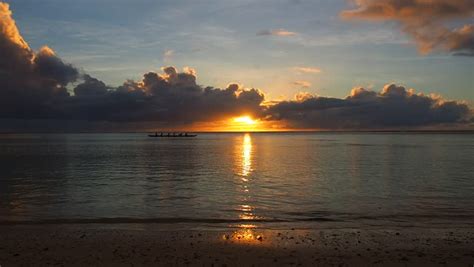 Sunset on the Beach in Guam image - Free stock photo - Public Domain ...