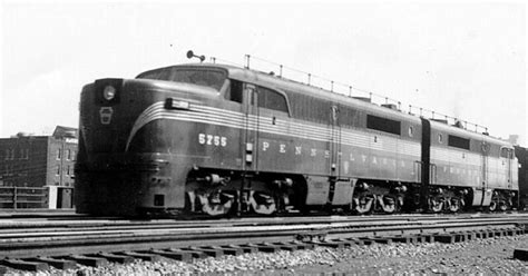 Pennsylvania Railroad ALCO PA 1 passenger diesels. 1950's.… | Flickr