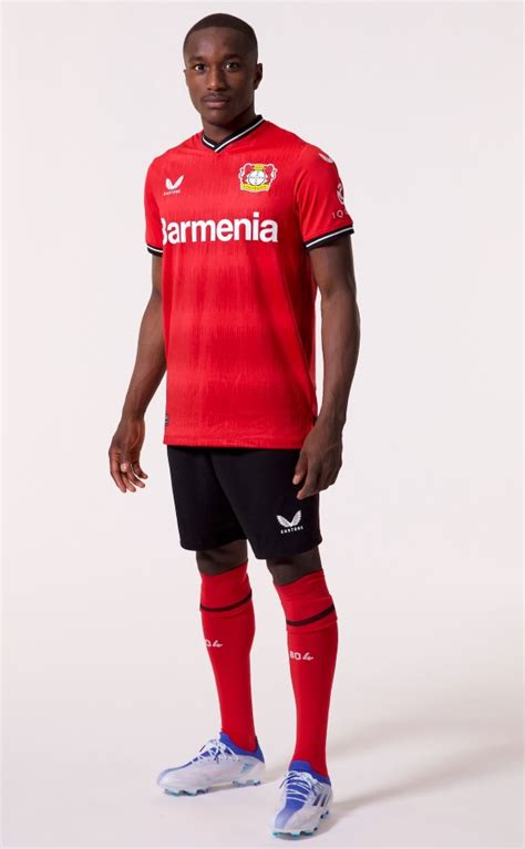 First Castore Bayer Leverkusen Jersey 2022-2023 | New Bayer 04 Home Kit ...