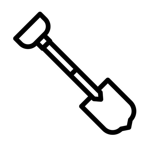 Shovel Icon Design 10749480 Vector Art at Vecteezy