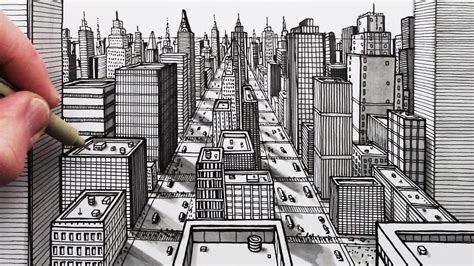 33+ drawing cityscapes in perspective - LiliasAishvir