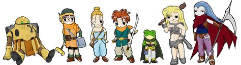 Chrono Trigger Characters by FernandaFrick on DeviantArt