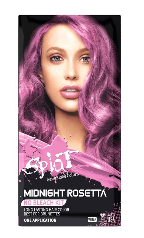 Splat Midnight Complete Kit, Semi-Permanent Hair Dye without Bleach ...