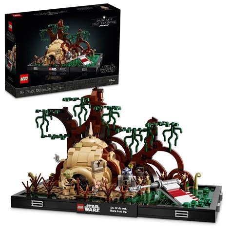 LEGO Star Wars Dagobah Jedi Training Diorama 75330 Building Set for ...