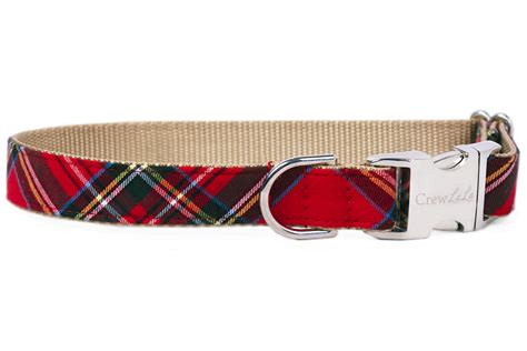 Scottish Tartan Bow Tie Dog Collar | Crew LaLa