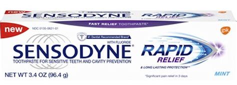 New product: GSK launches new Sensodyne toothpaste