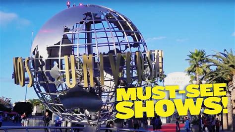 Top 3 Shows to See at Universal Studios Hollywood - YouTube