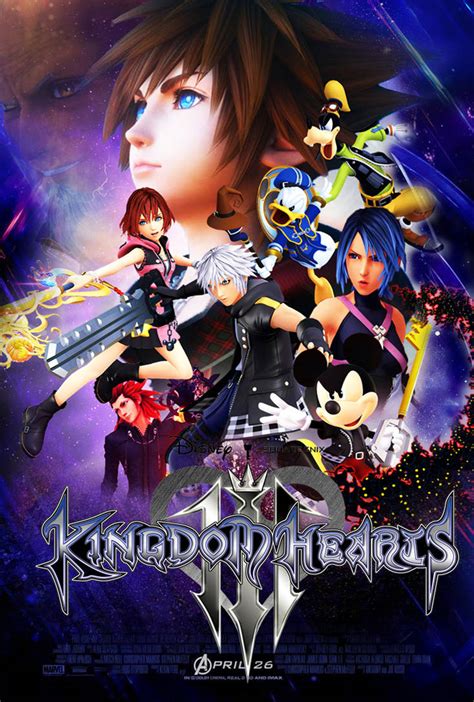 Kingdom Hearts III: Endgame Poster by Thekingblader995 on DeviantArt