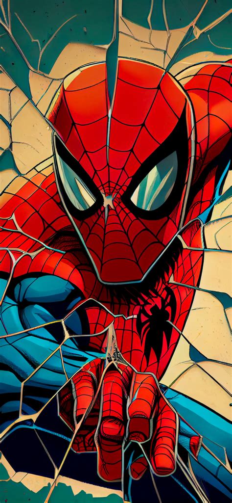 Spider-Man Peeling Paint Wallpaper - Cool Spiderman Wallpaper