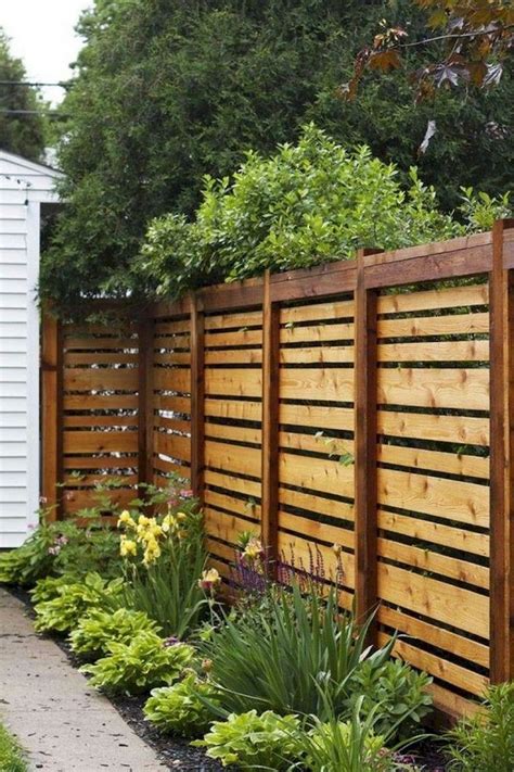 70 Best DIY Backyard Privacy Fence Design Ideas #backyardprivacy # ...