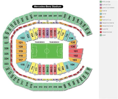 Atlanta Falcons Stadium Seating Chart - wallpaper yucked