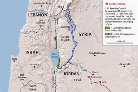 Israel and Syria in the Golan Heights: U.S. Recognition of Israel’s ...