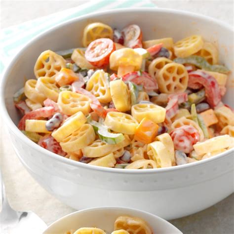 Wagon Wheel Pasta Salad Recipe | Taste of Home