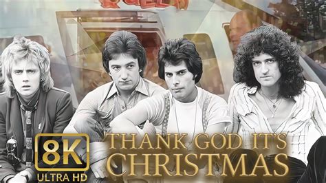 Queen Thank God It's Christmas Official Lyric 8K UHD - YouTube