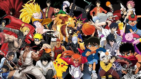 Anime Collage Wallpapers - Wallpaper Cave