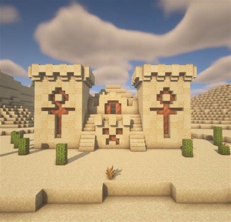 Desert Temple | Minecraft, Minecraft projects, Minecraft creations