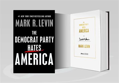 The Democrat Party Hates America - Mark R. Levin (Signed Book)