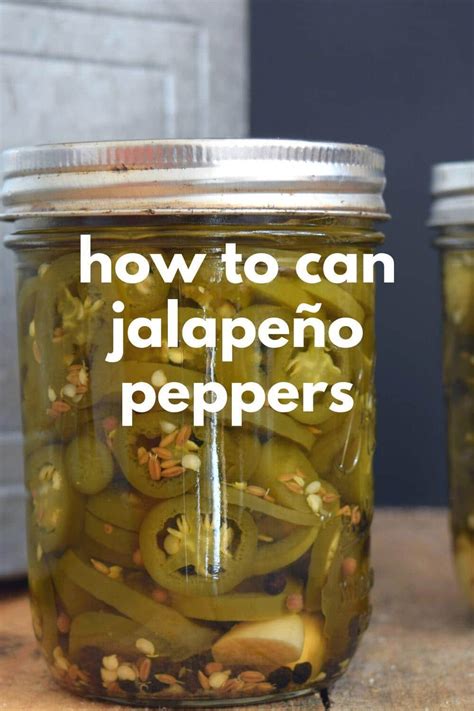 Canning Jalapeño Peppers (quick, canned, jar-by-jar) · Nourish and Nestle